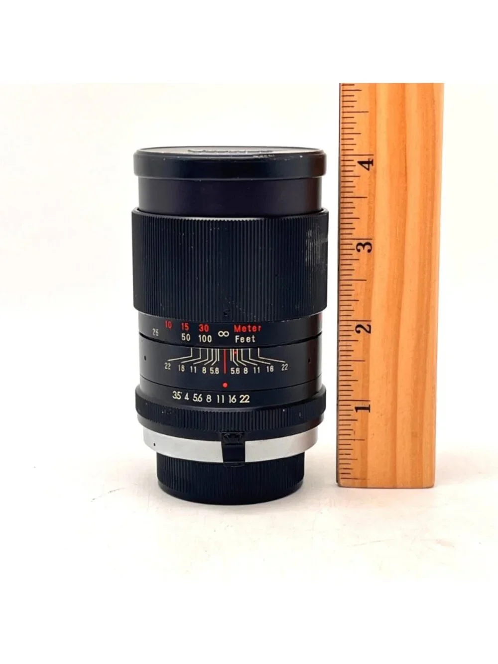 Vivitar Auto f=135mm 1/3.5 Camera Telephoto Lens & Case No. 4095815 Japan Made